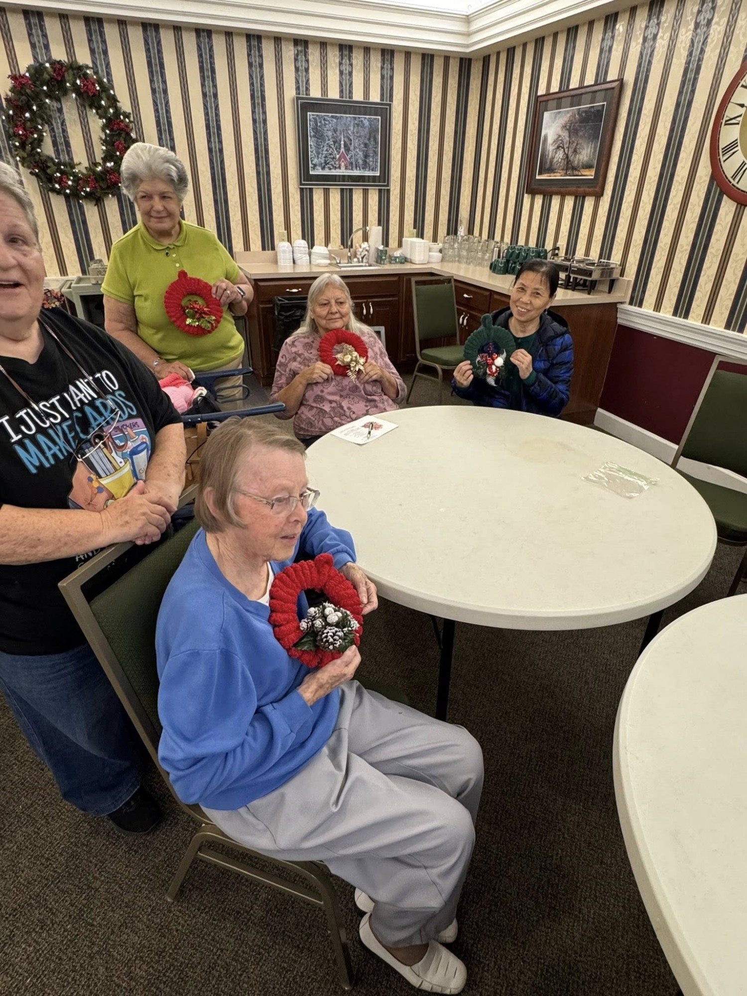 Craft making with Diana