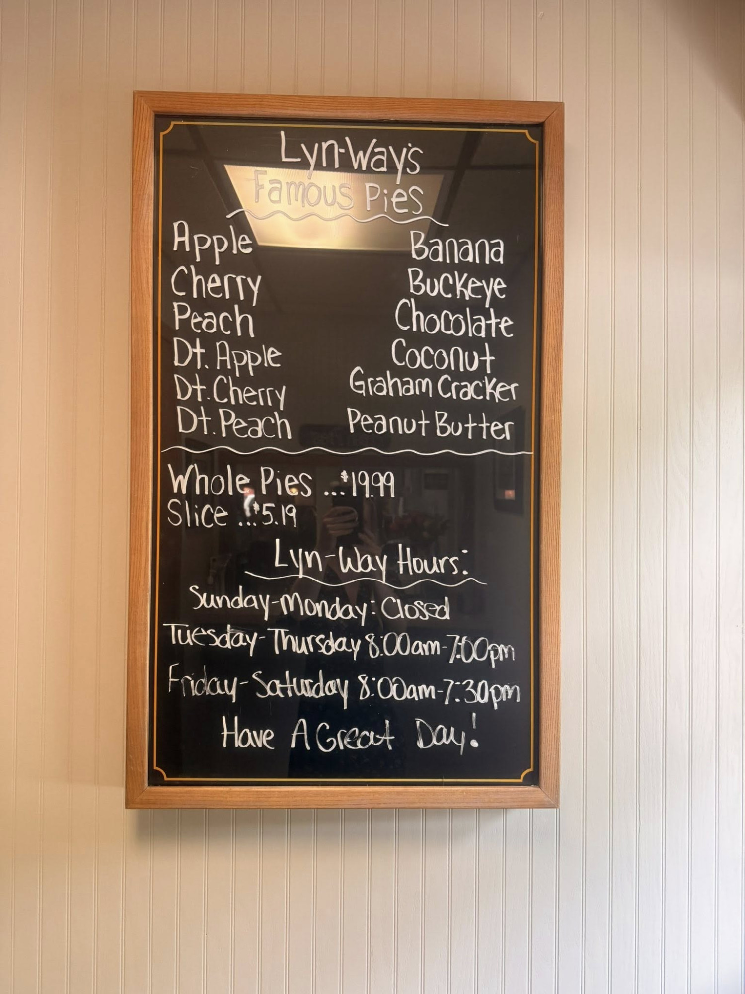 Lyn-Wyn Restaurant Outing